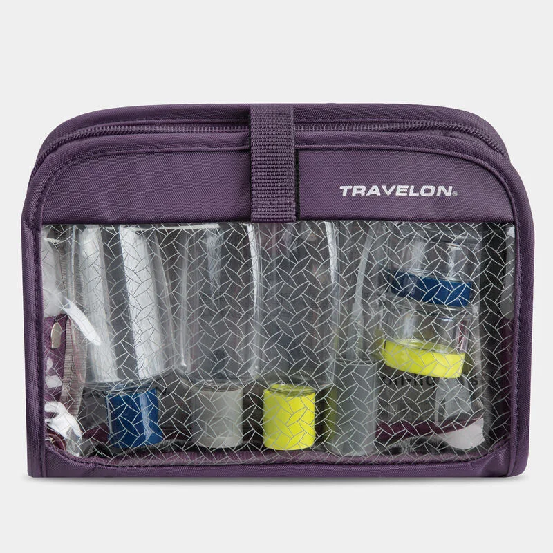 Luggage scales with digital display for accurate weight measurement at homeTravelon 3-1-1 Wet/Dry One Quart Clear Hanging Toiletry Bag with Bottles and Jars- $25 Luggage scales with digital display for accurate weight measurement at homeTravelon 3-1-1 Wet/Dry One Quart Clear Hanging Toiletry Bag with Bottles and Jars- $25