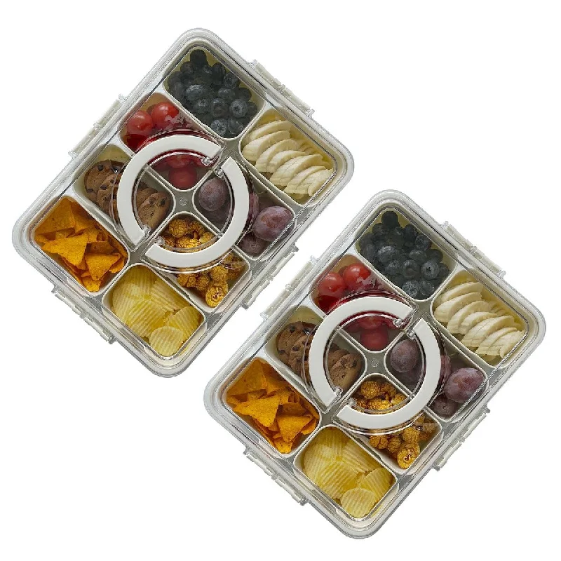 Luggage straps with buckle closures to secure overstuffed bags2 Pack Divided Snackle Box Charcuterie Container | Veggie Tray | Serving Tray with Lid | Snack Organizer for Party, Picnic Luggage straps with buckle closures to secure overstuffed bags2 Pack Divided Snackle Box Charcuterie Container | Veggie Tray | Serving Tray with Lid | Snack Organizer for Party, Picnic