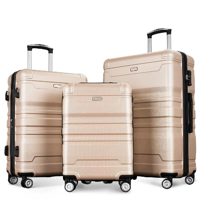 Charging station travel adapters with multiple USB ports for powering devices on the go3 Piece Expandable Luggage Sets, Hardshell Suitcase Sets with Spinner Wheels, Lightweight ABS Luggage with TSA Lock (20/24/28)" Charging station travel adapters with multiple USB ports for powering devices on the go3 Piece Expandable Luggage Sets, Hardshell Suitcase Sets with Spinner Wheels, Lightweight ABS Luggage with TSA Lock (20/24/28)"