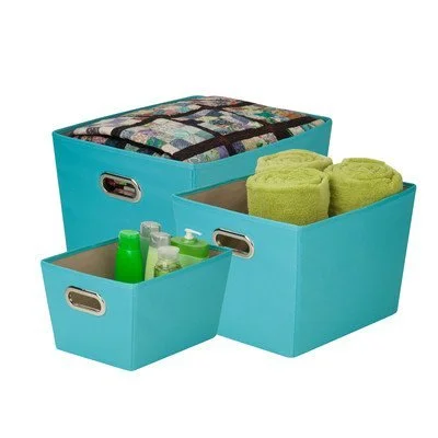 Travel garment hangers that are foldable for easy packing3 Piece Tote Set Color: Turquoise Travel garment hangers that are foldable for easy packing3 Piece Tote Set Color: Turquoise