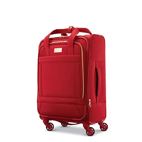 Luggage straps with buckle closures to secure overstuffed bagsAmerican Tourister Belle Voyage Softside Luggage with Spinner Wheels, Red, Carry-On 21-Inch Luggage straps with buckle closures to secure overstuffed bagsAmerican Tourister Belle Voyage Softside Luggage with Spinner Wheels, Red, Carry-On 21-Inch