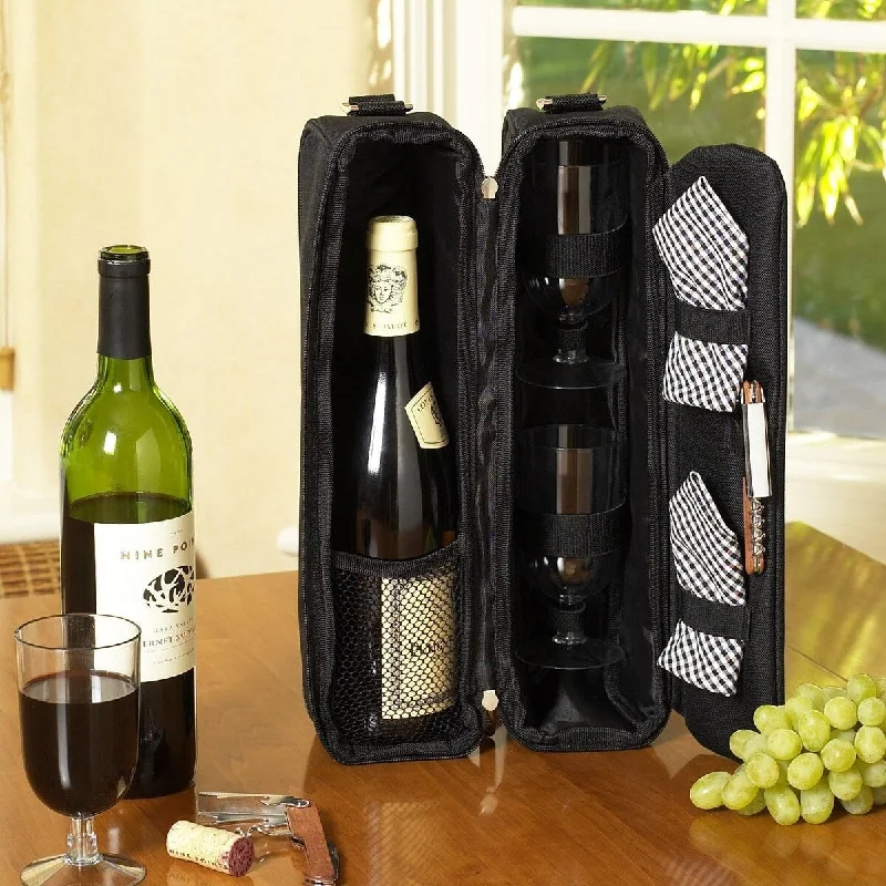 Compression packing bags to save space in travel backpacksArmy Black Knights Insulated Wine Tote