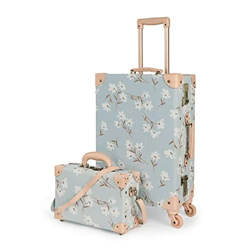 Portable shoe bags to keep footwear separate in suitcasesPortable shoe bags to keep footwear separate in suitcasesCOTRUNKAGE Travel Carry On Luggage Trunk Set Vintage Suitcase for Women with TSA Lock (12" & 20", LightCyan Floral) Portable shoe bags to keep footwear separate in suitcasesPortable shoe bags to keep footwear separate in suitcasesCOTRUNKAGE Travel Carry On Luggage Trunk Set Vintage Suitcase for Women with TSA Lock (12" & 20", LightCyan Floral)