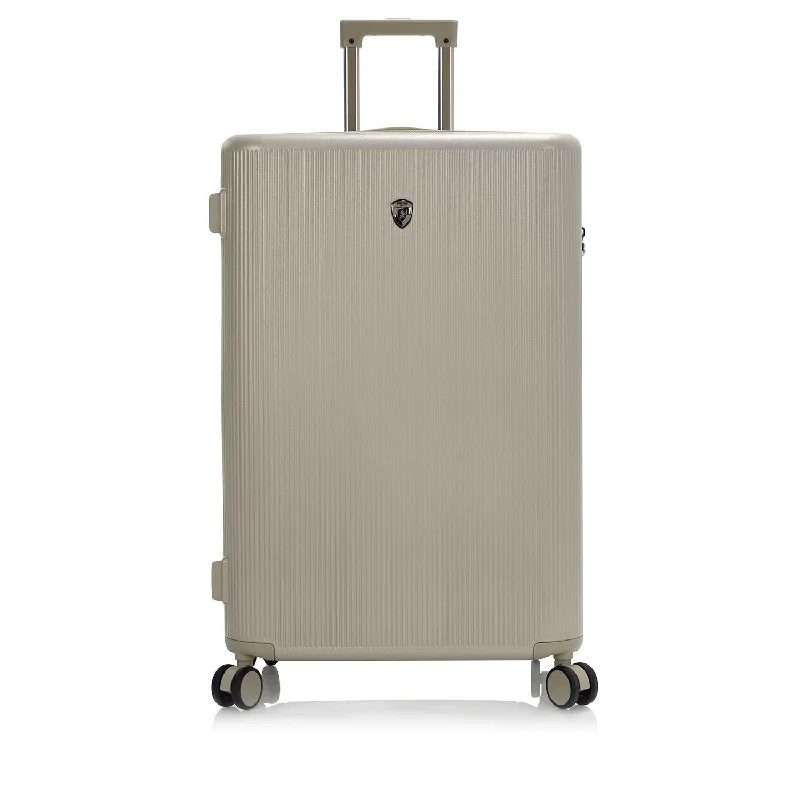 Leather luggage handles for a comfortable and stylish gripLeather luggage handles for a comfortable and stylish gripEarth Tones Hardside 30" Large Checked Luggage Leather luggage handles for a comfortable and stylish gripLeather luggage handles for a comfortable and stylish gripEarth Tones Hardside 30" Large Checked Luggage