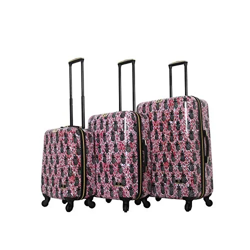 TSA-approved combination locks for luggage security during international travelHALINA Bouffants & Broken Hearts Pineapples 3 Piece Set Luggage, Multicolor TSA-approved combination locks for luggage security during international travelHALINA Bouffants & Broken Hearts Pineapples 3 Piece Set Luggage, Multicolor