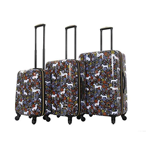 Luggage scales with digital display for accurate weight measurement at homeHALINA Vicky Yorke Urban Jungle Dogs 3 Piece Set Luggage, Multicolor Luggage scales with digital display for accurate weight measurement at homeHALINA Vicky Yorke Urban Jungle Dogs 3 Piece Set Luggage, Multicolor