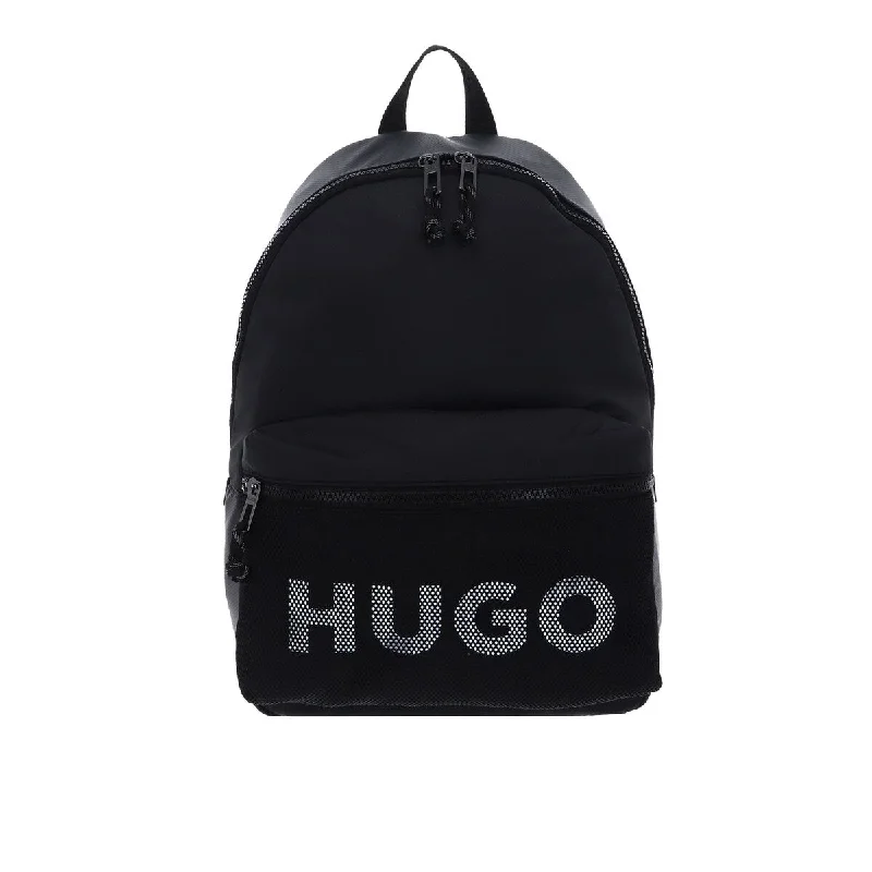 Magnetic luggage labels that can be easily changed or removedMagnetic luggage labels that can be easily changed or removedHugo Men's Hans Mesh Logo Backpack, Black Currant Magnetic luggage labels that can be easily changed or removedMagnetic luggage labels that can be easily changed or removedHugo Men's Hans Mesh Logo Backpack, Black Currant