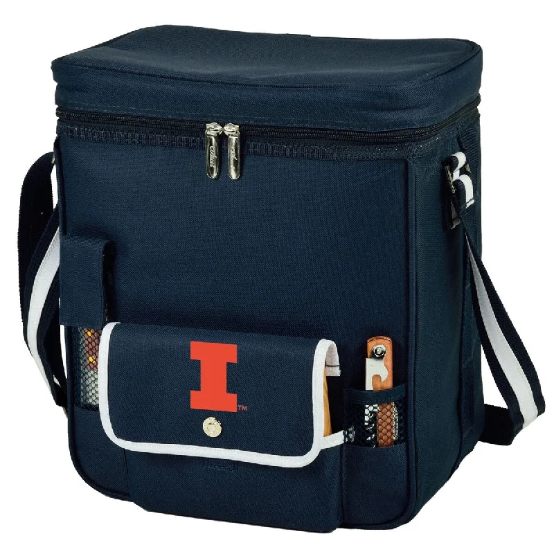 Anti - theft RFID blocking travel wallet for safe money and card storageIllinois University Fighting Illini Wine and Cheese Picnic Cooler Anti - theft RFID blocking travel wallet for safe money and card storageIllinois University Fighting Illini Wine and Cheese Picnic Cooler