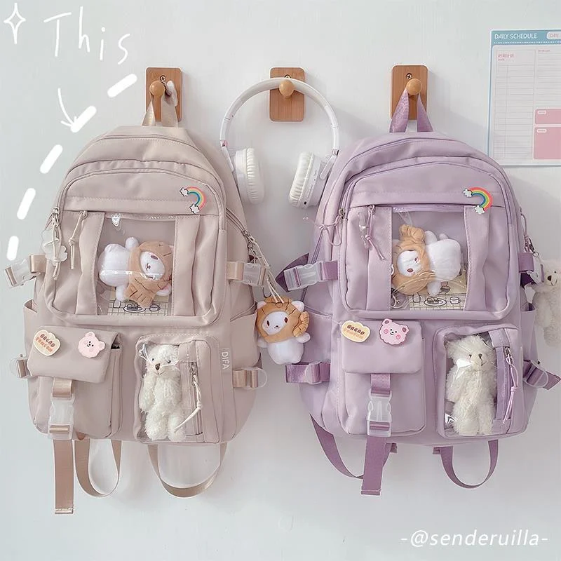 Luggage trolley organizers to hold small items like keys and phonesLuggage trolley organizers to hold small items like keys and phonesINS wind big capacity high school students bag female Korean version of the original ULZZANG cartoon shoulder bag junior high school backpack Luggage trolley organizers to hold small items like keys and phonesLuggage trolley organizers to hold small items like keys and phonesINS wind big capacity high school students bag female Korean version of the original ULZZANG cartoon shoulder bag junior high school backpack