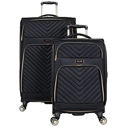 Magnetic luggage labels that can be easily changed or removedKenneth Cole Reaction Women's Chelsea 2-Piece 20"/28" Chevron Quilted Softside Expandable 8-Wheel Spinner Luggage Set, Black Magnetic luggage labels that can be easily changed or removedKenneth Cole Reaction Women's Chelsea 2-Piece 20"/28" Chevron Quilted Softside Expandable 8-Wheel Spinner Luggage Set, Black