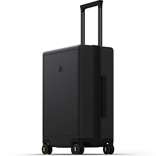 Compression packing bags to save space in travel backpacksLEVEL8 Carry-On Luggage, 20” Hardshell Suitcase, Lightweight PC Textured Hardside Spinner Trolley for Luggage, TSA Approved Cabin Luggage with 8 Spinner Wheels, Black, 20-Inch Carry-On