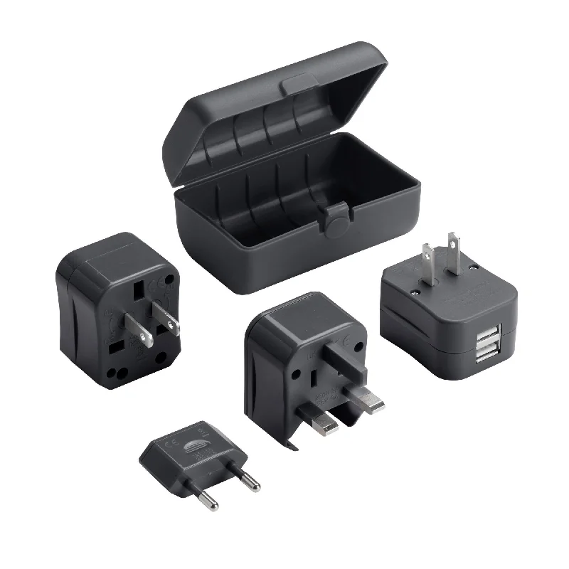 TSA-approved combination locks for luggage security during international travelTSA-approved combination locks for luggage security during international travelAdapter Plug Kit with 2.1A Dual USB Charger TSA-approved combination locks for luggage security during international travelTSA-approved combination locks for luggage security during international travelAdapter Plug Kit with 2.1A Dual USB Charger