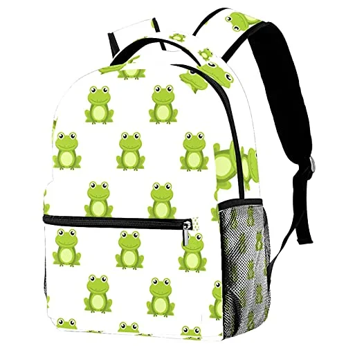 Suitcase wheels replacement kits for smooth rolling after long - term useLORVIES Cute Cartoon Green Frogs Lightweight School Classic Backpack Travel Rucksack for Girls Women Kids Teens Suitcase wheels replacement kits for smooth rolling after long - term useLORVIES Cute Cartoon Green Frogs Lightweight School Classic Backpack Travel Rucksack for Girls Women Kids Teens
