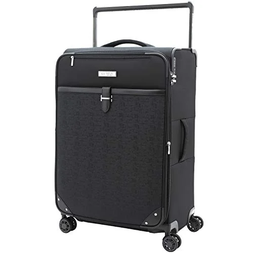 Hanging toiletry bags with multiple compartments for bathroom essentialsM&A Encore Wide Trolley Spinner Luggage with TSA Lock, Black, Carry-On 20-Inch Hanging toiletry bags with multiple compartments for bathroom essentialsM&A Encore Wide Trolley Spinner Luggage with TSA Lock, Black, Carry-On 20-Inch