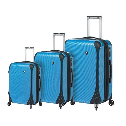Lightweight luggage tags with personalized names and contact info for easy identificationMia Toro Fibre Di Carbonio Largo Luggage 3 Piece Set, Blue Lightweight luggage tags with personalized names and contact info for easy identificationMia Toro Fibre Di Carbonio Largo Luggage 3 Piece Set, Blue