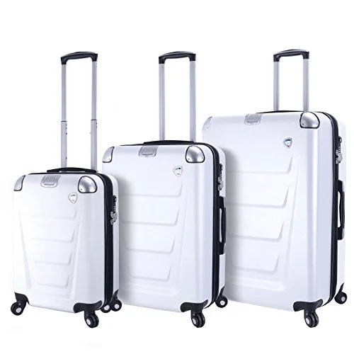 Earplugs and eye masks set for a good sleep during long - haul flightsMia Toro Italy Accadia Hardside Spinner Luggage 3 Piece Set, White Earplugs and eye masks set for a good sleep during long - haul flightsMia Toro Italy Accadia Hardside Spinner Luggage 3 Piece Set, White