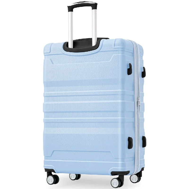Luggage scales with digital display for accurate weight measurement at homeNavy Blue Expandable ABS Hardshell 3pcs Luggage Sets Hardside Lightweight Durable Suitcase Spinner Wheels Suitcase with TSA Lock Luggage scales with digital display for accurate weight measurement at homeNavy Blue Expandable ABS Hardshell 3pcs Luggage Sets Hardside Lightweight Durable Suitcase Spinner Wheels Suitcase with TSA Lock