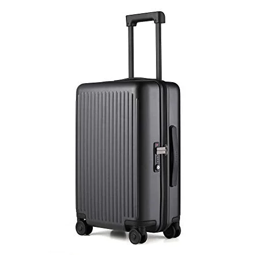 Compression packing bags to save space in travel backpacksNINETYGO Carry on Luggage with Spinner Wheels, 22x14x9 Luggage, 100% PC Lightweight Hardside Suitcase with TSA Lock (20-inch Black)