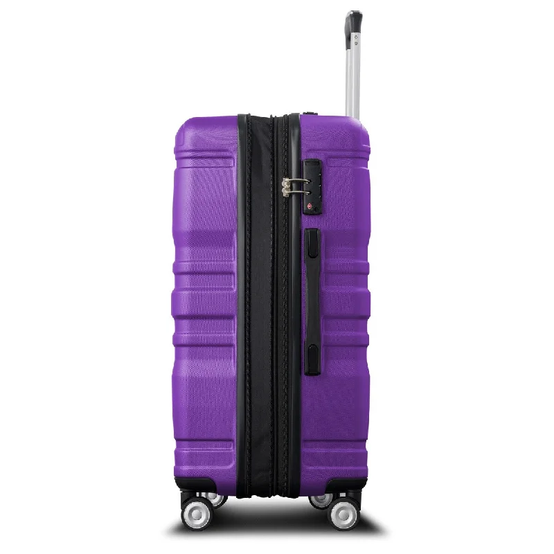Expandable packing cubes sets in various sizes for organized suitcase packingPurple Luggage Suitcase Expandable Set Carry On Footlockers, 3 Piece Set Hardside Lightweight Luggage w/ TSA Lock Spinner Wheels Expandable packing cubes sets in various sizes for organized suitcase packingPurple Luggage Suitcase Expandable Set Carry On Footlockers, 3 Piece Set Hardside Lightweight Luggage w/ TSA Lock Spinner Wheels