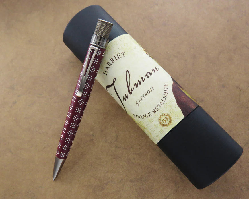 Earplugs and eye masks set for a good sleep during long - haul flightsEarplugs and eye masks set for a good sleep during long - haul flightsRetro 51 Tornado™ Vintage Metalsmith - Harriet Tubman Rollerball