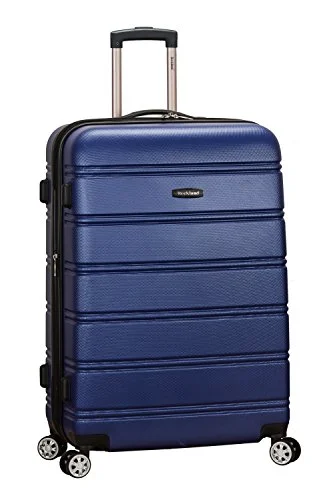 Lightweight luggage tags with personalized names and contact info for easy identificationRockland Melbourne Hardside Expandable Spinner Wheel Luggage, Blue, Checked-Large 28-Inch Lightweight luggage tags with personalized names and contact info for easy identificationRockland Melbourne Hardside Expandable Spinner Wheel Luggage, Blue, Checked-Large 28-Inch