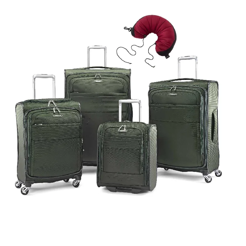Expandable packing cubes sets in various sizes for organized suitcase packingExpandable packing cubes sets in various sizes for organized suitcase packingEco-Glide 5 Piece Set Spinner Luggage Sets
