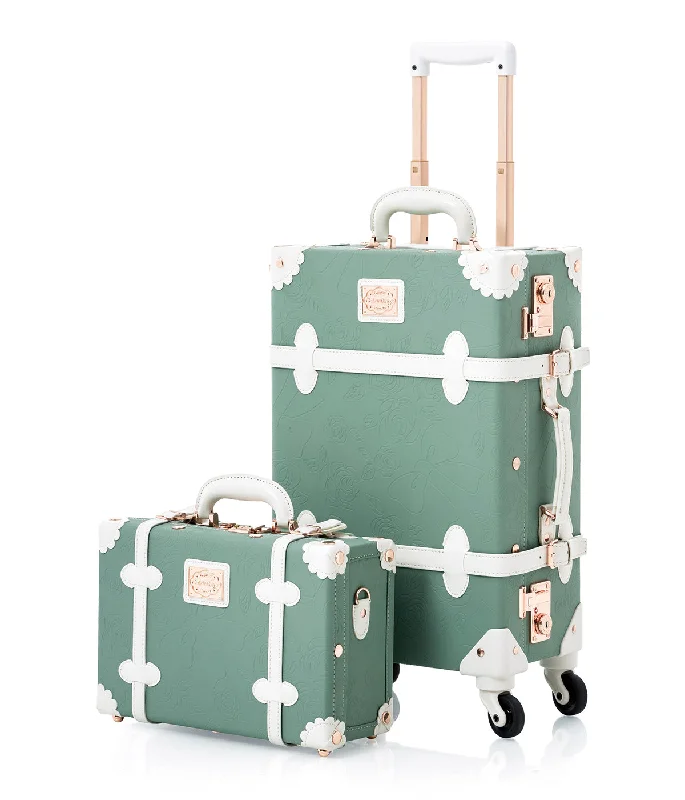 Travel document holders with multiple slots for passports and ticketsTravel document holders with multiple slots for passports and ticketsWildFloral Carry-on Set - Embossed Mint's Travel document holders with multiple slots for passports and ticketsTravel document holders with multiple slots for passports and ticketsWildFloral Carry-on Set - Embossed Mint's