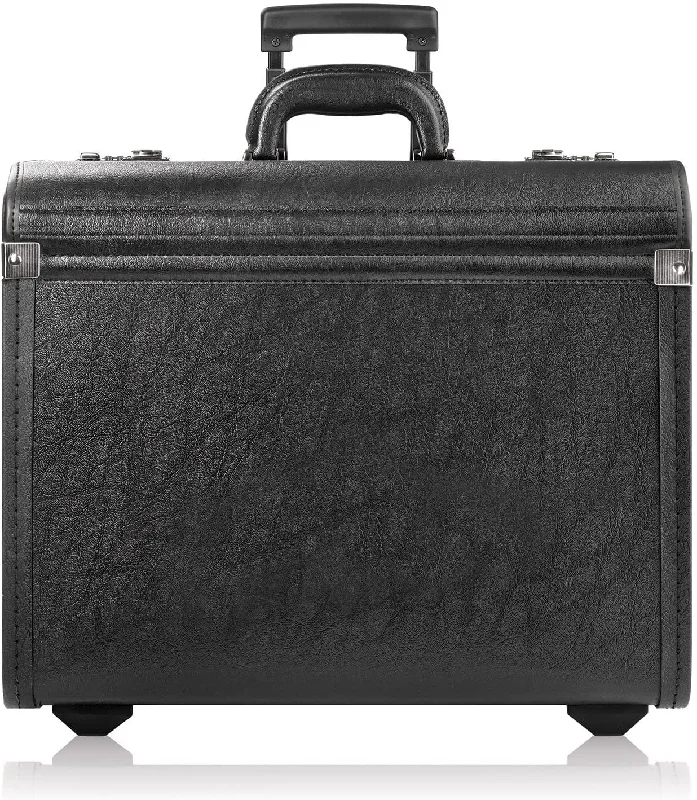 Leather luggage handles for a comfortable and stylish gripLeather luggage handles for a comfortable and stylish gripSolo Lincoln Rolling Catalog Case, with Dual Combination Locks Leather luggage handles for a comfortable and stylish gripLeather luggage handles for a comfortable and stylish gripSolo Lincoln Rolling Catalog Case, with Dual Combination Locks