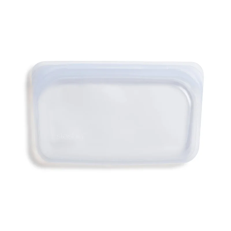 Expandable packing cubes sets in various sizes for organized suitcase packingOn Sale - Stasher - Snack: Clear- 7.5 x 4.75 x 1 inches
