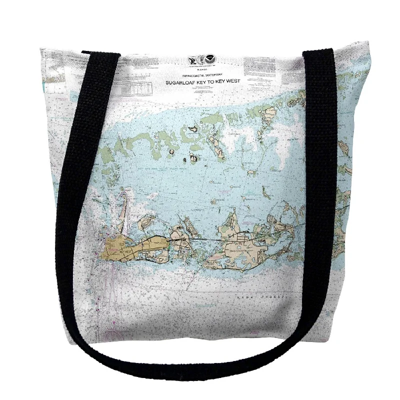 Magnetic luggage labels that can be easily changed or removedMagnetic luggage labels that can be easily changed or removedSugarloaf Key to Key West, FL Nautical Map Medium Tote Bag 16x16 - 16 inches x 16 inches Magnetic luggage labels that can be easily changed or removedMagnetic luggage labels that can be easily changed or removedSugarloaf Key to Key West, FL Nautical Map Medium Tote Bag 16x16 - 16 inches x 16 inches