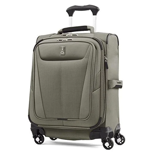 Leather luggage handles for a comfortable and stylish gripLeather luggage handles for a comfortable and stylish gripTravelpro Maxlite 5 Carry-On International Expandable Spinner Suitcase, Slate Green Leather luggage handles for a comfortable and stylish gripLeather luggage handles for a comfortable and stylish gripTravelpro Maxlite 5 Carry-On International Expandable Spinner Suitcase, Slate Green