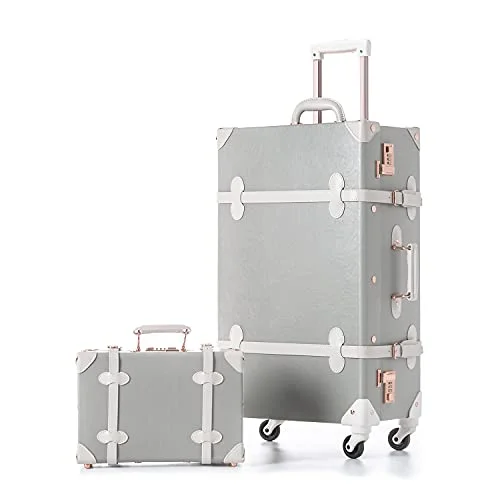 Anti - theft RFID blocking travel wallet for safe money and card storageAnti - theft RFID blocking travel wallet for safe money and card storageUnitravel Vintage Suitcase Set 26 inch PU Leather Spinner Luggage with 12 inch Train Bag for Women (Light Gray) Anti - theft RFID blocking travel wallet for safe money and card storageAnti - theft RFID blocking travel wallet for safe money and card storageUnitravel Vintage Suitcase Set 26 inch PU Leather Spinner Luggage with 12 inch Train Bag for Women (Light Gray)