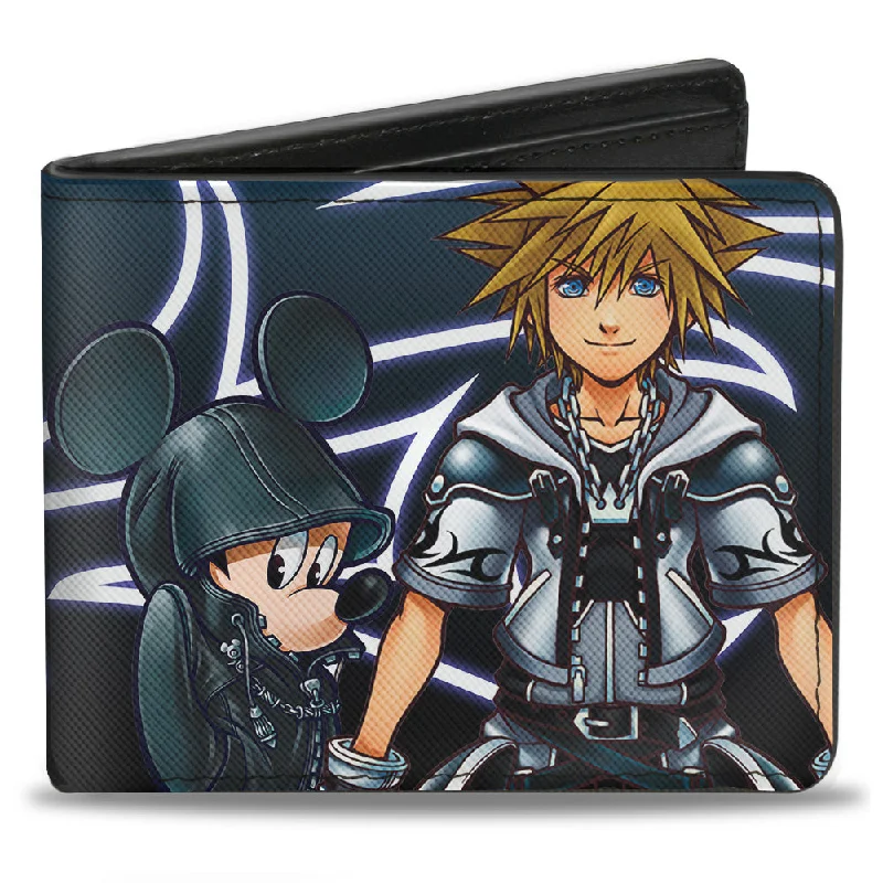 Money clips with RFID protectionMoney clips with RFID protectionBi-Fold Wallet - Kingdom Hearts II Organization 13 Mickey Final Form Sora Pose Tribal Black White Glow Money clips with RFID protectionMoney clips with RFID protectionBi-Fold Wallet - Kingdom Hearts II Organization 13 Mickey Final Form Sora Pose Tribal Black White Glow