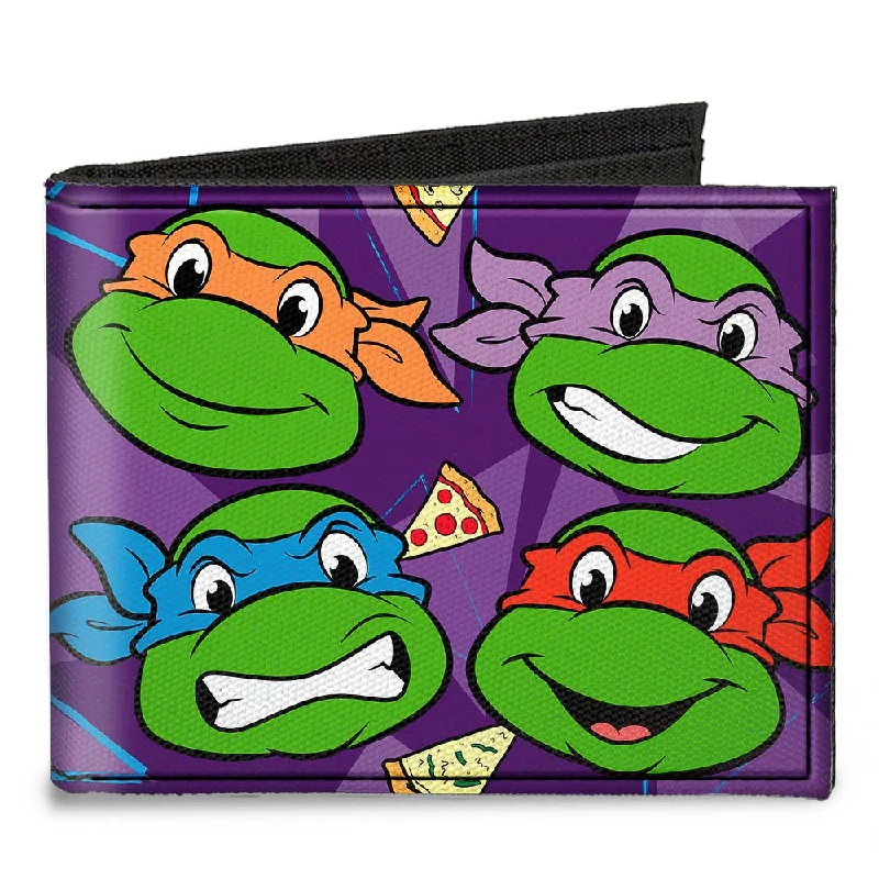 Money clips with RFID protectionMoney clips with RFID protectionCanvas Bi-Fold Wallet - Classic TMNT Faces + I "PIZZA-HEART" TMNT Purple Pizza Money clips with RFID protectionMoney clips with RFID protectionCanvas Bi-Fold Wallet - Classic TMNT Faces + I "PIZZA-HEART" TMNT Purple Pizza