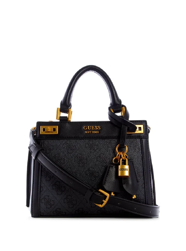 Money clips with magnetic closureMoney clips with magnetic closureCoal Black Katey Quattro G Mini Satchel Money clips with magnetic closureMoney clips with magnetic closureCoal Black Katey Quattro G Mini Satchel