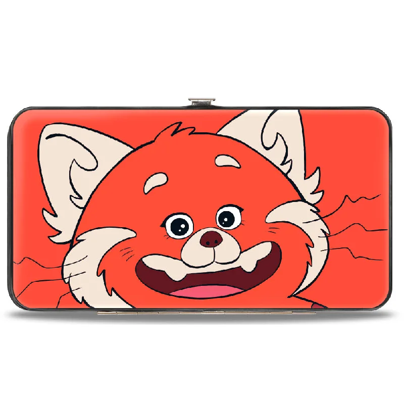 Luxury leather money clips with card slotsLuxury leather money clips with card slotsHinged Wallet - Turning Red Red Panda Mei Smiling Face Close-Up Red Luxury leather money clips with card slotsLuxury leather money clips with card slotsHinged Wallet - Turning Red Red Panda Mei Smiling Face Close-Up Red
