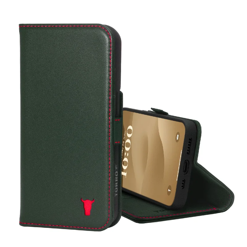 Green with Red Detail