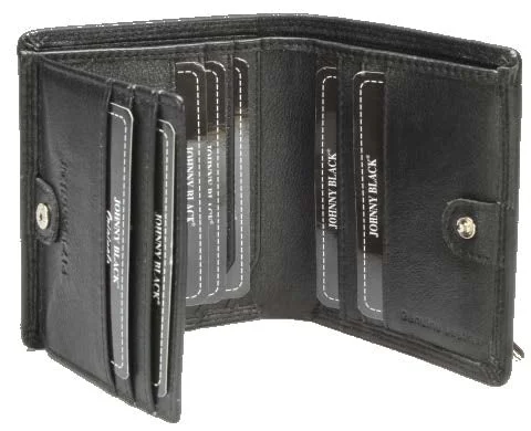 Money clips with RFID protectionMoney clips with RFID protectionJohnny Black Chicago 12CC Stud Closure Leather Wallet - RFID | Black Money clips with RFID protectionMoney clips with RFID protectionJohnny Black Chicago 12CC Stud Closure Leather Wallet - RFID | Black