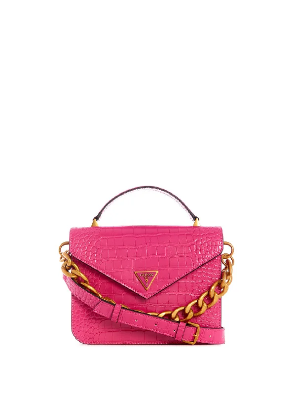 Money clips with magnetic closureMoney clips with magnetic closureMagenta Retour Croco Crossbody Bag Money clips with magnetic closureMoney clips with magnetic closureMagenta Retour Croco Crossbody Bag
