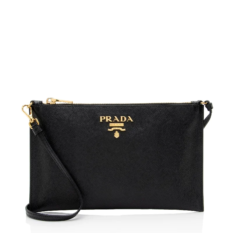 Money clips for women with sleek designsMoney clips for women with sleek designsPrada Saffiano Pochette
