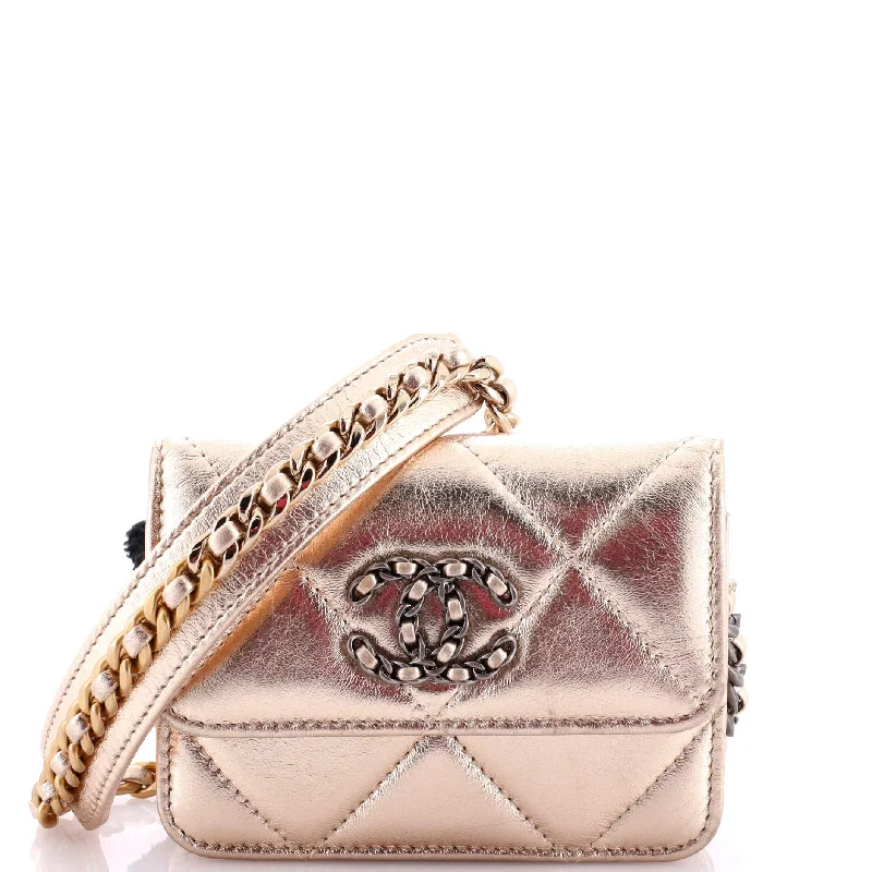 Money clips for women with sleek designs19 Flap Coin Purse With Chain Quilted Leather Money clips for women with sleek designs19 Flap Coin Purse With Chain Quilted Leather