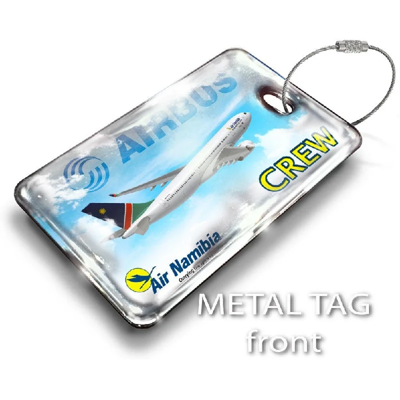 Minimalist Carbon Fiber Passport Covers & Wallets for Modern MenAir Namibia A330