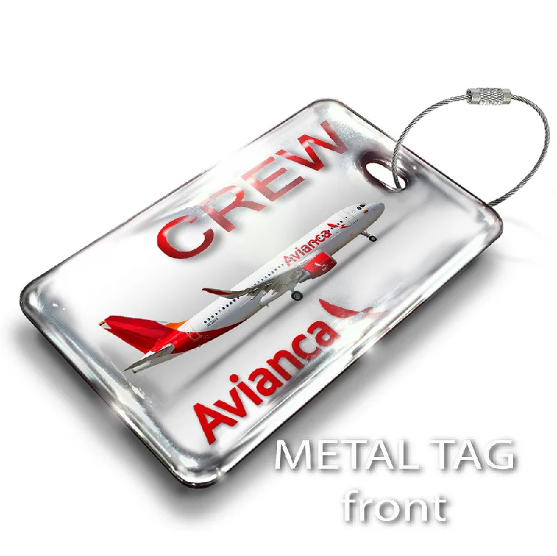 Magnetic-Closure Passport Covers & Wallets for Quick AccessAvianca A320 White