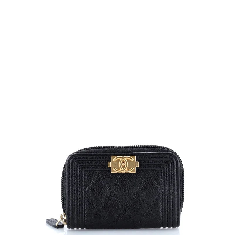 How to clean and maintain metal money clipsBoy Zip Around Wallet Quilted Caviar Small How to clean and maintain metal money clipsBoy Zip Around Wallet Quilted Caviar Small