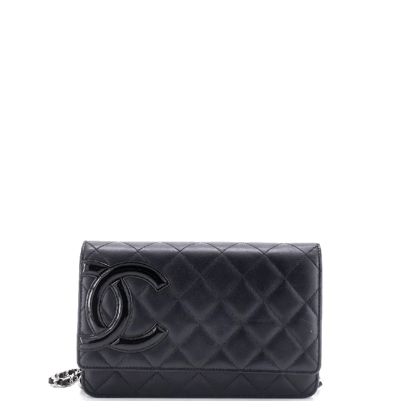 Money clips with magnetic closureCambon Wallet on Chain Quilted Leather