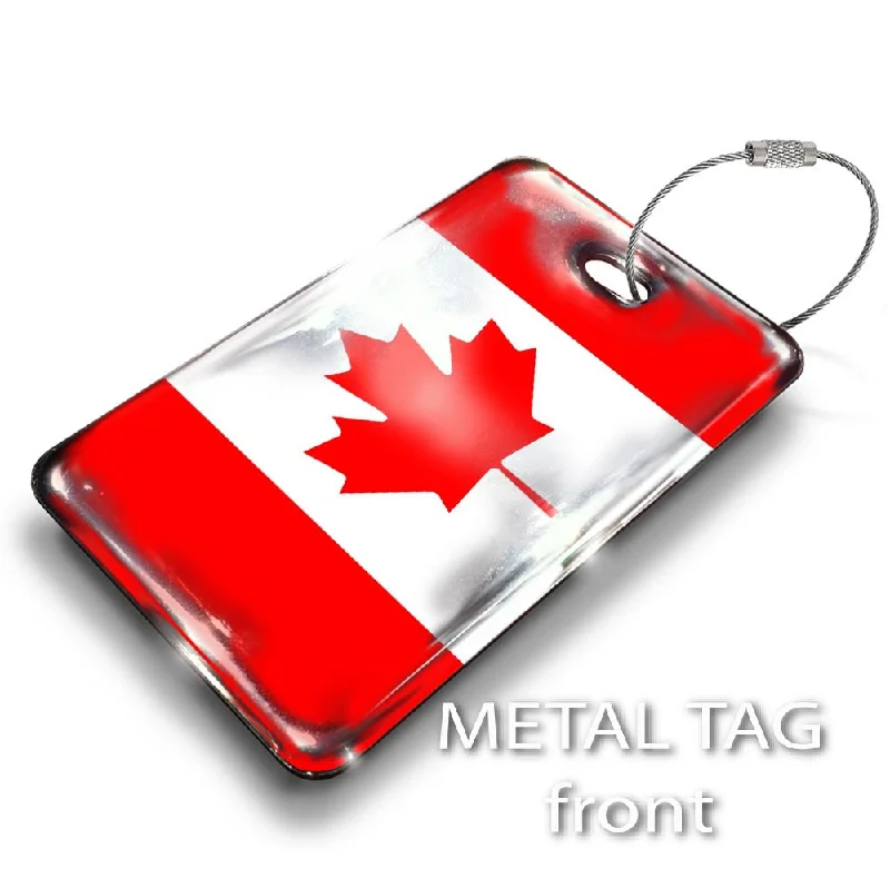 Colorful Floral-Printed Passport Covers & Wallets for Fashionable WomenCanada Flag