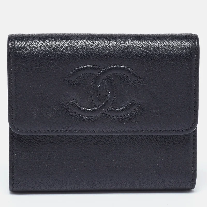 Best money clips for cash and cardsChanel Black Leather Timeless Cc Flap Trifold Wallet Best money clips for cash and cardsChanel Black Leather Timeless Cc Flap Trifold Wallet