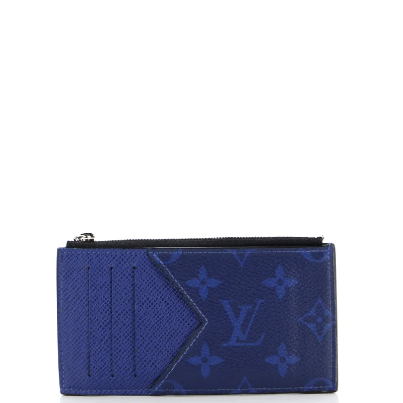 Money clips with magnetic closureCoin Card Holder Monogram Taigarama