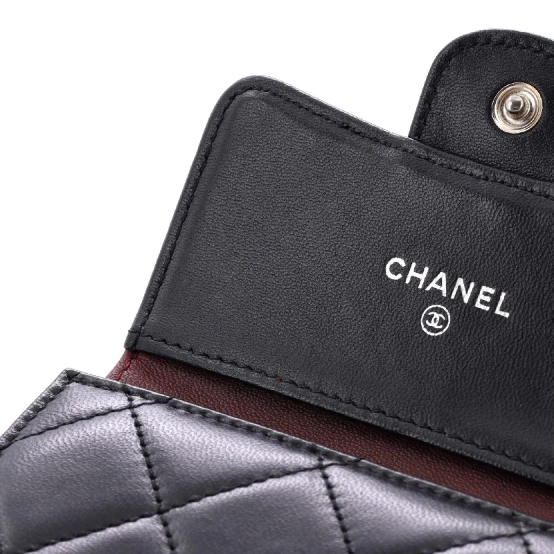 Custom money clips for corporate giftsDouble Sided Flap Wallet Quilted Lambskin Compact Custom money clips for corporate giftsDouble Sided Flap Wallet Quilted Lambskin Compact