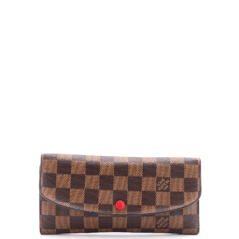 Money clips with magnetic closureEmilie Wallet Damier